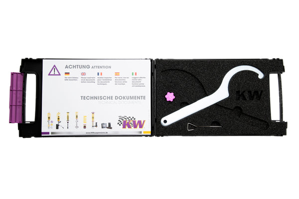 KW DDC ECU Coilover Kit | VW Passat 3C/B6/B7 Sedan; 2WD + Syncro 4WD (39080019) main image 1