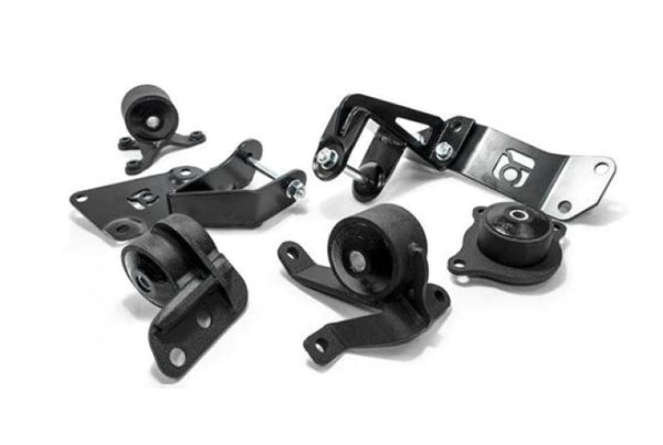 Innovative 02-11 Civic Si / 02-06 Acura RSX K-Series Black Steel 95A Bushing Front Mount