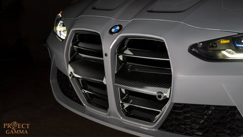 BMW M3 | M4 (G80/G82) G8X Carbon Fiber GT3 Grills