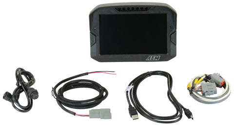 Digital Dash Display, CD-7L logging racing dash, CAN input only, 7-inch diagonal screen, carbon fibe