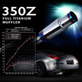 Tomei Expreme TI Titanium Exhaust 350Z (03-08) TB6090-NS04A