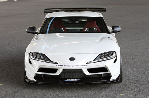 【新品未使用】ingsGRスープラN-SPECフロントフェンダーFRP+カーボン INGS N-SPEC Front Bumper FRP/CFRP Toyota Supra A90 MK5 2020