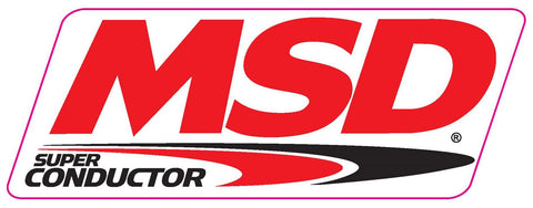 MSD Advertising Decal; 8.5mm Super Conductor; 4 in. x 8 in.;