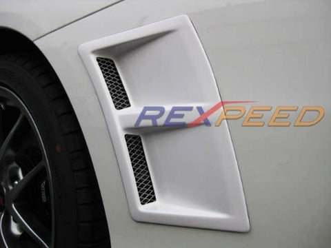 VAB WRX / STI S207 Style Painted Rear Bumper Ducts