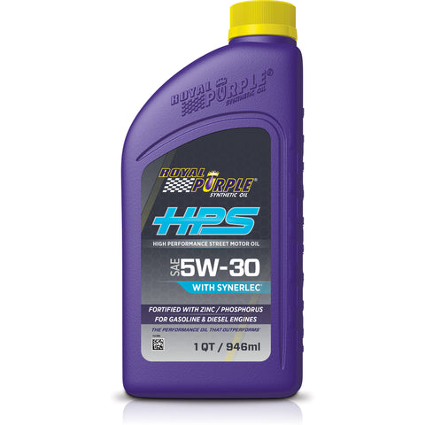 Royal Purple High Performance Motor Oil 5W-30 Full Synthetic 1 Qt (US)