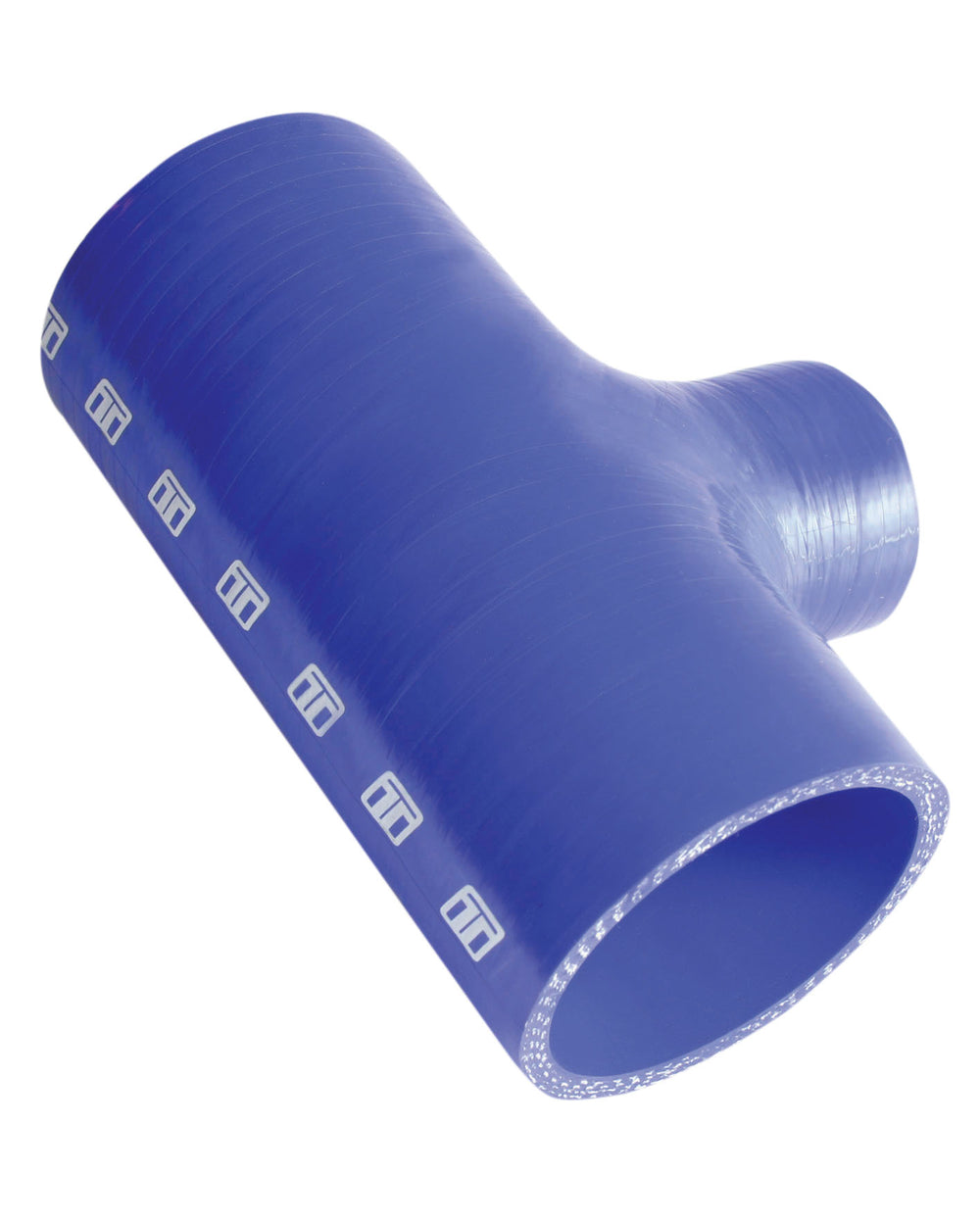 Turbosmart Intercooler Hose Kit (Hose Tee 2.00" ID 1.00" spout - Blue)