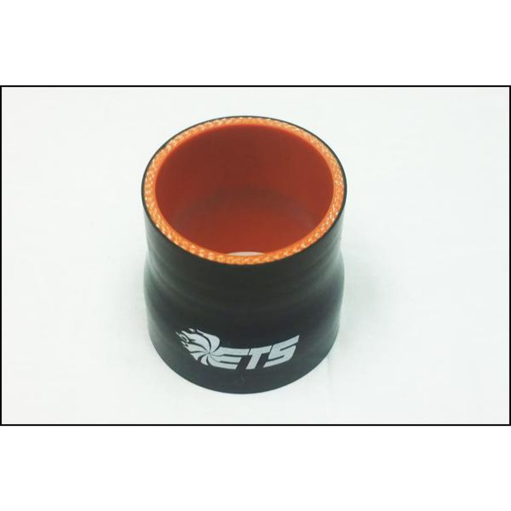 ETS 3.5" - 4" Straight Reducer Black Silicone Coupler