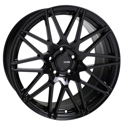 Enkei TMS 17x8 5x100 45mm Offset 72.6mm Bore Gloss Black Wheel