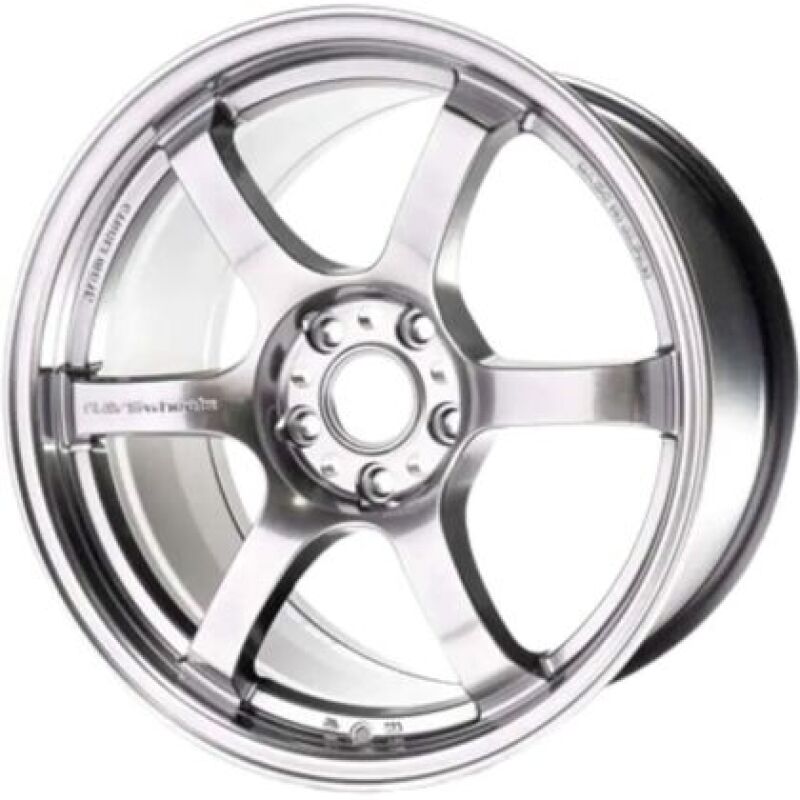 Gram Lights 57DR 15x8.0 +35 5x114.3 Grace Silver Wheel