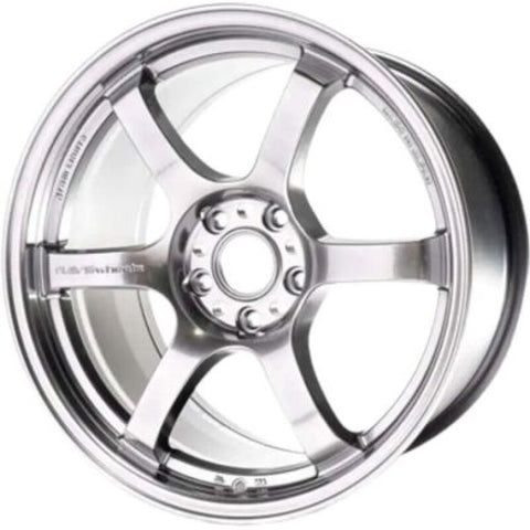 Gram Lights 57DR 15x8.0 +35 5x114.3 Grace Silver Wheel