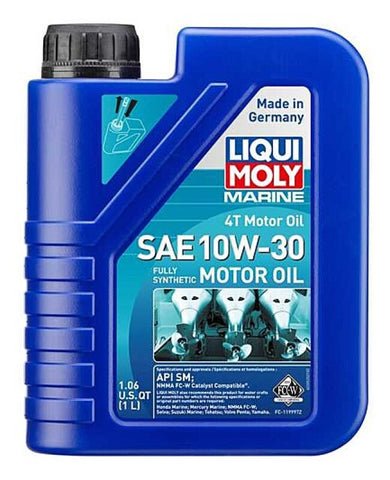 LIQUI MOLY 1L Marine 4T Motor Oil SAE 10W30