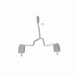 BRExhaust 19-25 Nissan Altima 2.5L Direct-Fit Replacement Exhaust Kit
