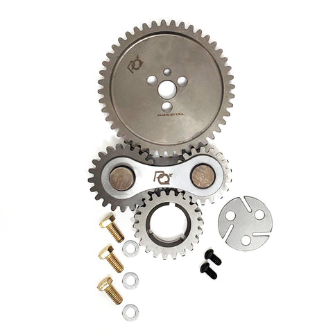 PRW - GEAR DRIVE, PQx, DUAL IDLER, CHEV - 5135025
