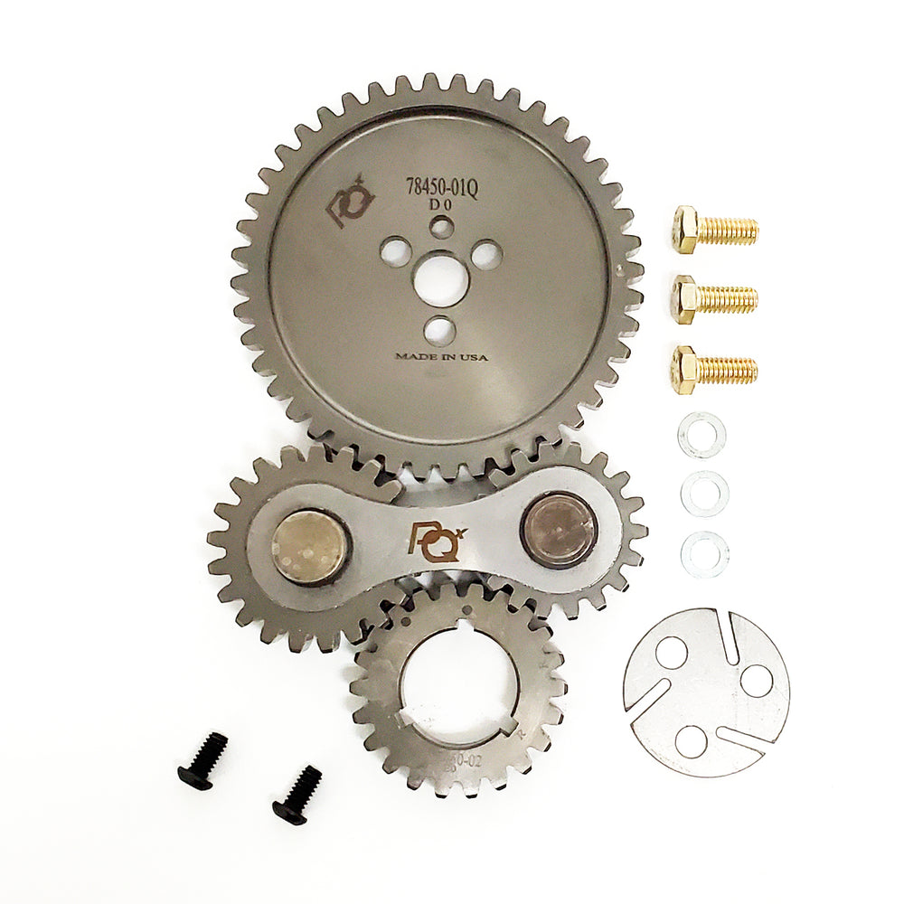 PRW - GEAR DRIVE, PQx, DUAL IDLER, CHEV - 5135026