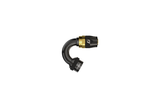 GReddy AN04 60 DEGREE HOSE END SWIVEL BLACK/GOLD ANODIZED