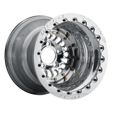 Weld RPM 15x10 / 5x4.75 / 3 BS / 3.18 HB - Polished Center - Polished Shell - Polished DBL MT Wheel
