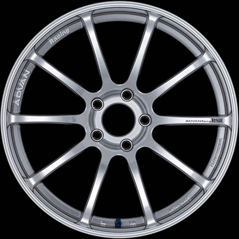 Advan RSII 17x7.5 / +50 Offset / 5x100 / 63mm Bore / Hyper Silver