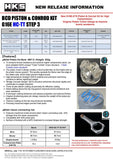 HKS BCD PISTON + CONROD KIT G16E HC-TT S3