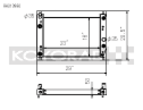 Koyo 05-13 Chevrolet Corvette C6 Racing Radiator
