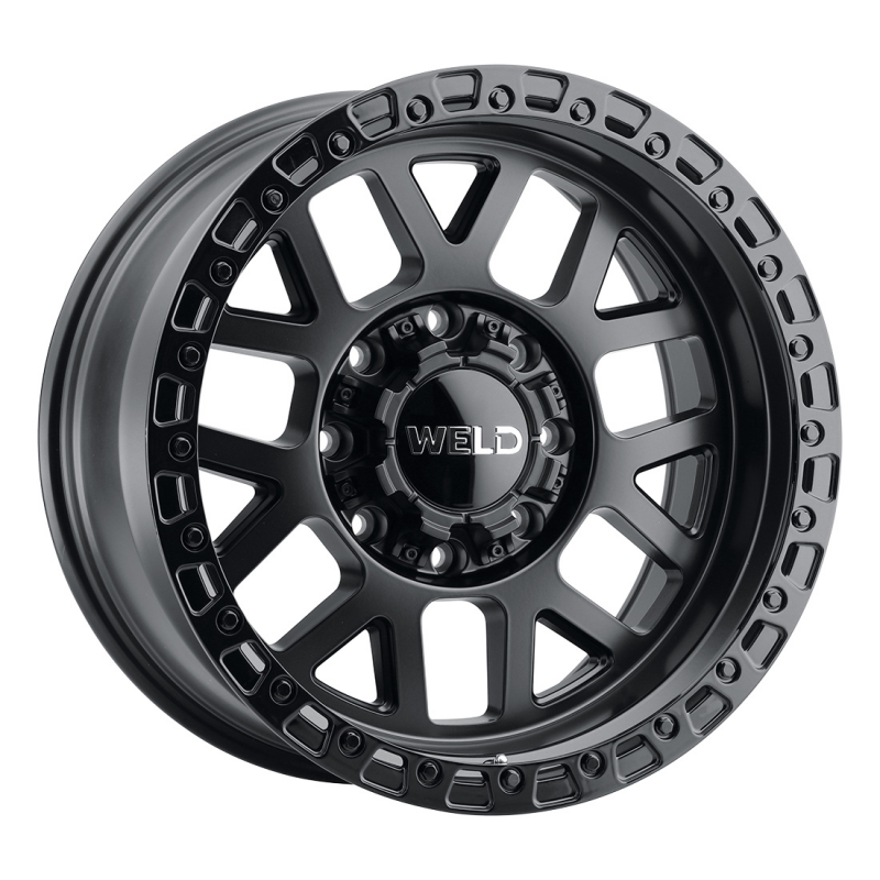 Weld Cinch 20x10 / 8x165.1 / 4.75 BS / 125.1 HB - Satin Black - Non-BL Wheel