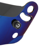RaceQuip PRO Series Shield - Blue Iridium