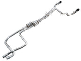 AWE Tuning 2025+ RAM 1500 RHO 3.0 I6 TT 0FG Dual Rear Exit Cat-Back Exhaust - Diamond Black Tips