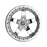 Weld S71 Beadlock 17x10.5/5x120/7.7 BS/3.18 HB-Polished Center-Polished Shell-Polished SBL Wheel