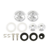 RaceQuip Silver Hardware Pivot Kit for Face Shield Fits PRO & VESTA Model Helmets