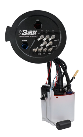 DeatschWerks 20-24 A90/91 Toyota Supra/G8X BMW M3/M4 Fuel Pump Module w/Triple DW420s