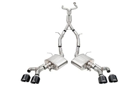 Corsa 22-25 Cadillac CT4 V Blackwing 3in Active Valve Cat-Back - 4.5in Black Tip