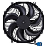 SPAL 500W 15.2in Flush Mount Brushless Fan w/Jumper Harness