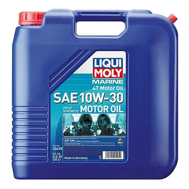 LIQUI MOLY 20L Marine 4T Motor Oil SAE 10W30