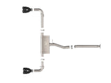 aFe 22-25 Lexus NX250 2.5L SS-304 Cat-Back Exhaust w/ Black Tips