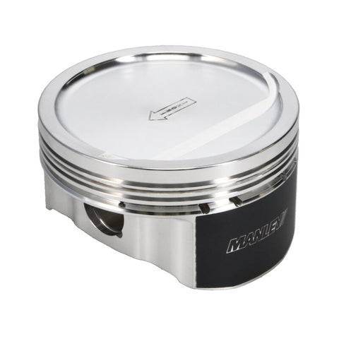 Manley Chevrolet LS Piston Set - 4.075in Bore 1.304in CH, -18.00 CC