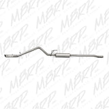 MBRP 06-08 Ram Hemi 1500 Mega Cab 5.7L / 03-13 Ram Hemi 2500/3500 5.7L Alum 3in Cat Back Single Side