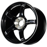 Advan TC4 SE 18x9.5 +45 5x120 Racing Gloss Black and Diamond Cut Wheel