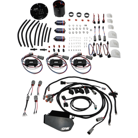 DeatschWerks 09-24 Nissan GT-R X3 Triple Pump Module w/ Triple DW810 Pumps/Controllers/PNP Harness