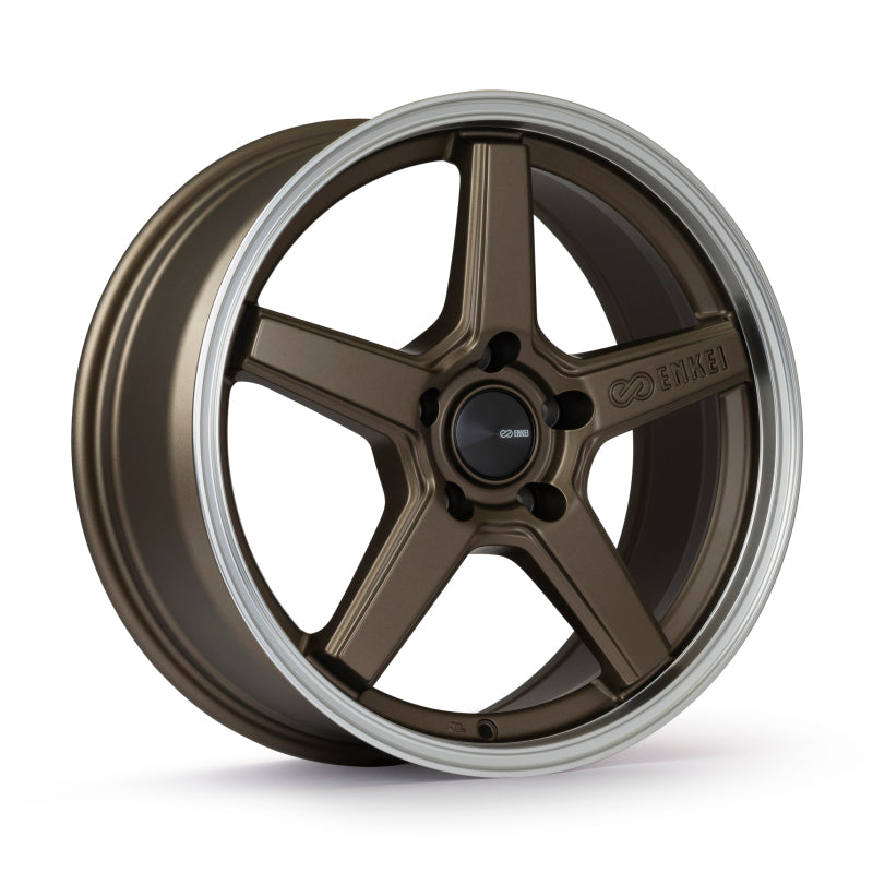 Enkei Quasar 17x7.5in / 5x100 BP / 45mm Offset / 72.6mm Bore - Matte Bronze Wheel