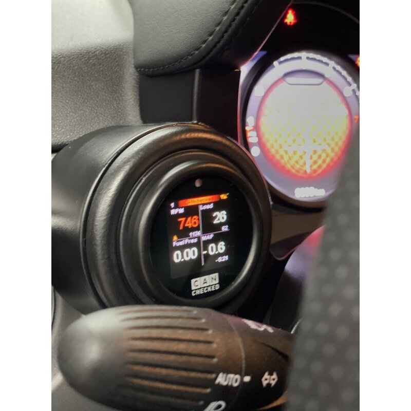Wagner Tuning Fiat 500 Abarth MFD15 Gen2 Digital Dash Display