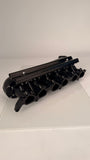 TOYOTA 2JZGTE Billet Intake Manifold 12 Injector, Black Anodized