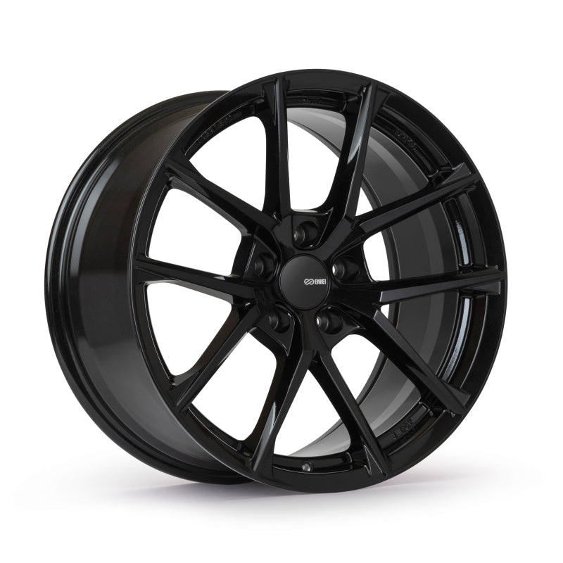 Enkei Helix 19x9.5in / 5x112 BP / 40mm Offset / 72.6mm Bore - Gloss Black Wheel