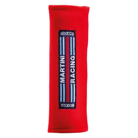 Sparco Belt Pad Martini-Racing Red