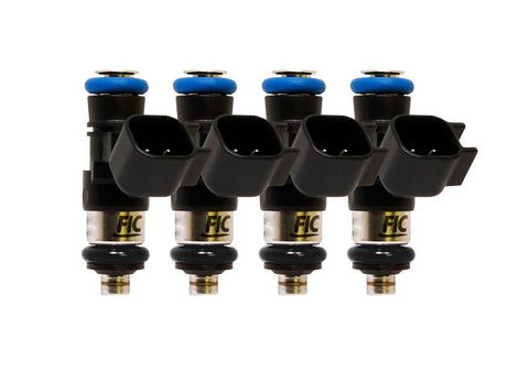 Four Cylinder 0660cc Custom Injector Set (38mm height only) (isc-0660h-sp-4)