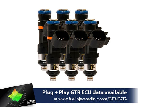 650cc FIC Nissan R35 GT-R Fuel Injector Clinic Injector Set (High-Z) (is188-0650h)