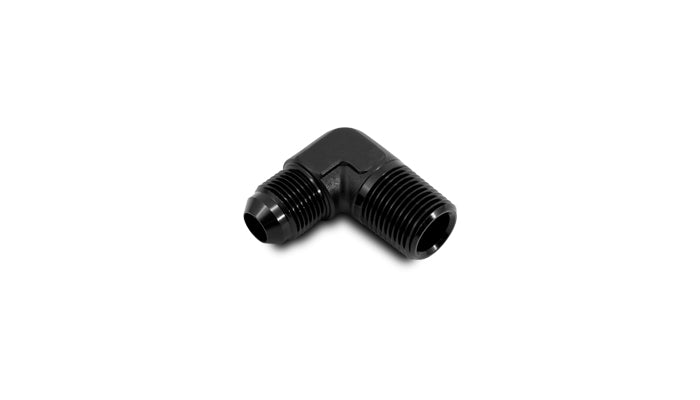 90 deg. Adapter Fitting (AN to NPT), Size: -8AN x 1/4in NPT
