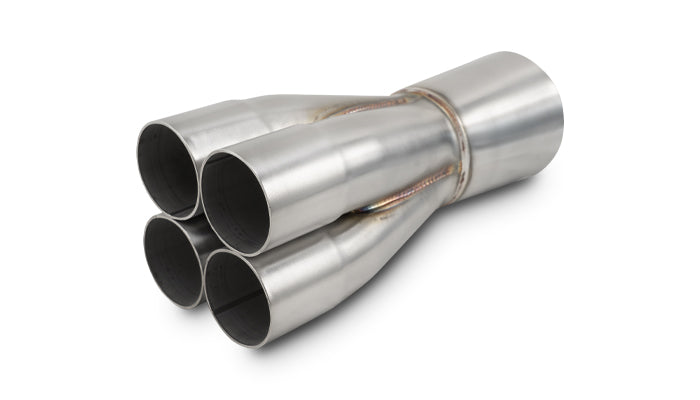 4-1 S.S Merge Collectors (1.875in Inlet ID, 3in Merge, Outlet OD 3.5in)