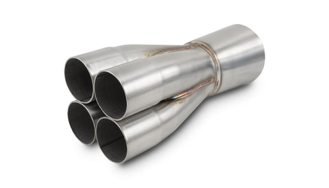 4-1 S.S Merge Collectors (1.875in Inlet ID, 3in Merge, Outlet OD 3.5in)