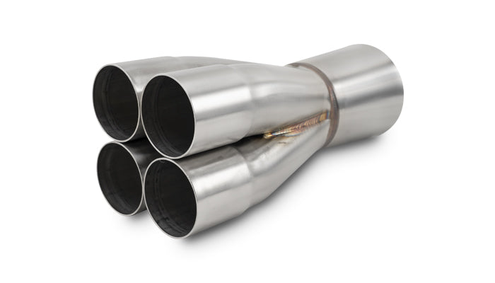 4-1 S.S Merge Collectors (2in Inlet ID, 3.5in Merge, Outlet OD 4in)