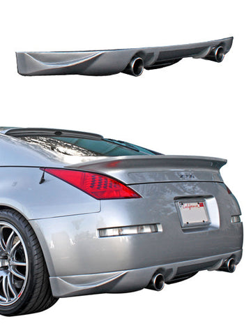 350Z Z33 Rear Valance Unpainted For 03-08 Nissan 350Z Stillen
