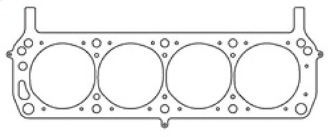 Cometic Ford 302/351W Windsor V8 .120in MLS Cylinder Head Gasket - 4.200in Bore - SVO/Yates - LHS